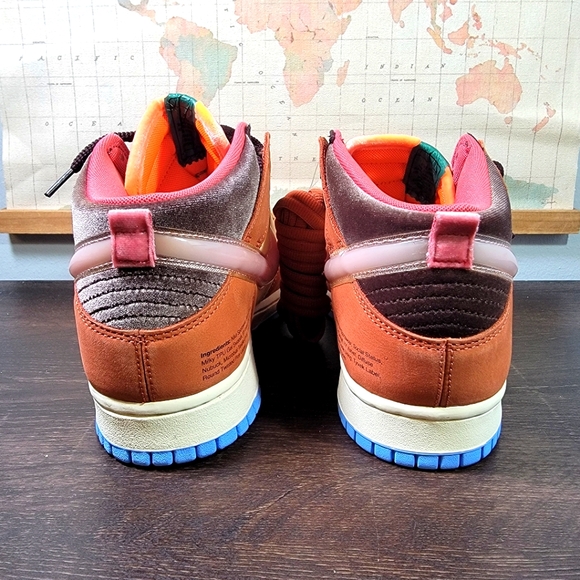 BRAND NEW Nike Dunk Mid Social Status Free Lunch Chocolate Milk Men's Size 11.0 - Picture 5 of 9